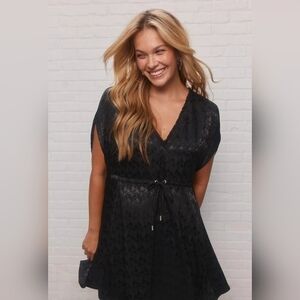 JOELLE Flyline Dress (Long Top) Size XL (could Fit A 2-3XL) Black